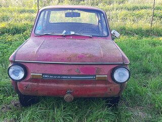 1992 ЗАЗ 968 М, красный, 50000 рублей, вид 1