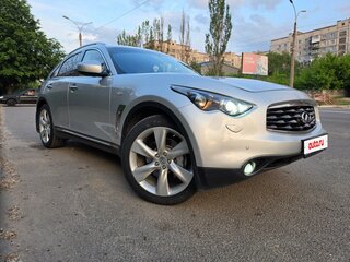 2011 Infiniti FX37 II (S51) Рестайлинг, серебристый, 2400000 рублей, вид 2