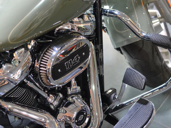 2021 Harley-Davidson Fat Boy, зелёный, 2950000 рублей - вид 6