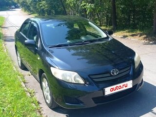 2008 Toyota Corolla X (E140, E150), чёрный, 1499999 рублей, вид 2