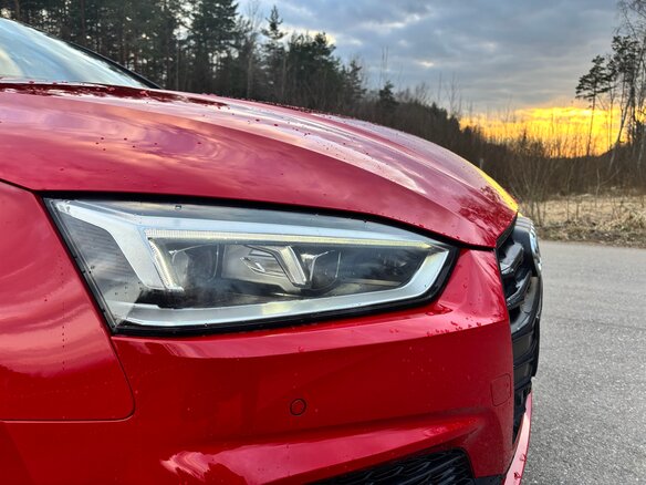 2019 Audi A5 II (F5), красный - вид 16