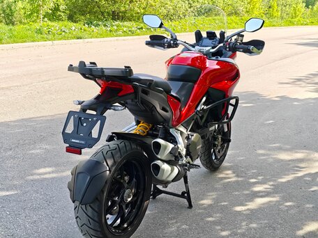 2018 Ducati Multistrada 1260, пурпурный, 1500000 рублей, вид 4