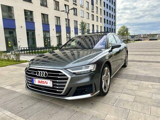 2018 Audi A8 50 TDI IV (D5), чёрный, 7200000 рублей, вид 1