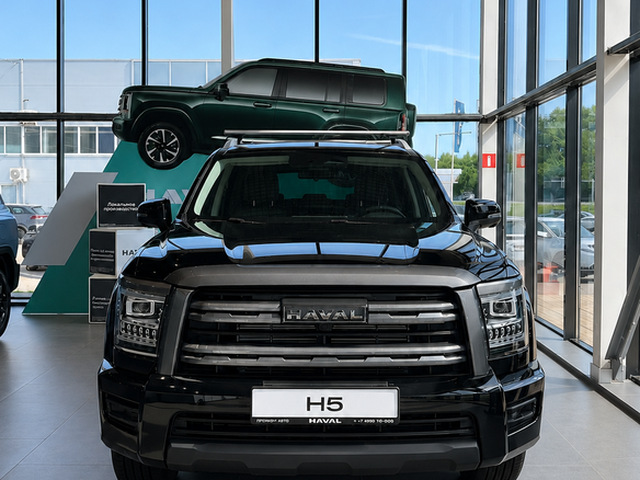 2026 Haval H5 II, чёрный