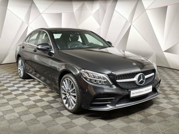 2020 Mercedes-Benz C-Класс 200 IV (W205) Рестайлинг, чёрный - вид 2