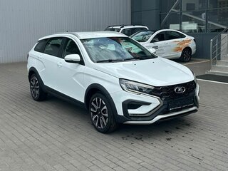 2026 Lada (ВАЗ) Vesta SW Cross I Рестайлинг (NG), белый, 1933000 рублей, вид 1