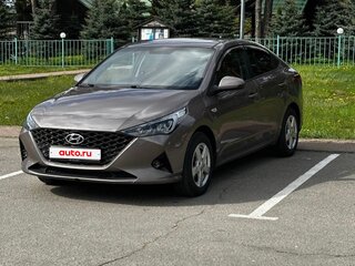 2021 Hyundai Solaris II Рестайлинг, коричневый, 1850000 рублей, вид 1