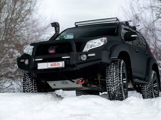 2017 Toyota Land Cruiser Prado 150 Series Рестайлинг 1, чёрный, 6500000 рублей, вид 3