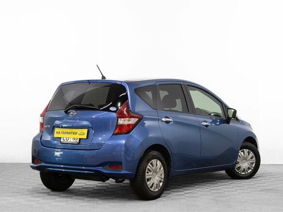 2019 Nissan Note II Рестайлинг, синий, 1099000 рублей - вид 3