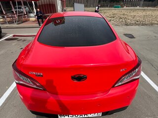 2013 Hyundai Genesis Coupe I Рестайлинг, красный, 1650000 рублей, вид 4