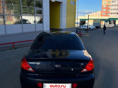 2007 Kia Spectra I Рестайлинг 2, синий, 190000 рублей, вид 2