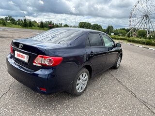 2012 Toyota Corolla X (E140, E150) Рестайлинг, синий, 1050000 рублей, вид 5