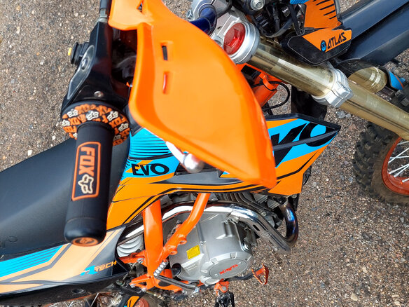 2022 Kayo Evolution YX140EM, оранжевый, 100000 рублей - вид 3