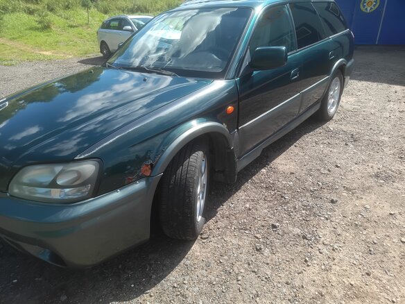 2003 Subaru Outback II, зелёный, 375000 рублей - вид 8