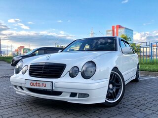2002 Mercedes-Benz E-Класс 430 II (W210, S210) Рестайлинг, белый, 721691 рублей, вид 1