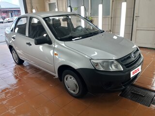 2012 Lada (ВАЗ) Granta I, серебристый, 330000 рублей, вид 3