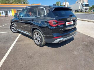 2021 BMW X3 30i xDrive III (G01) Рестайлинг, чёрный, 5000000 рублей, вид 3