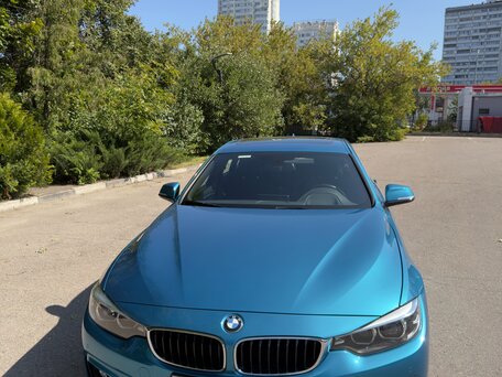 2020 BMW 4 серии Gran Coupe 425i F32/F33/F36 Рестайлинг, голубой, 3590000 рублей, вид 3