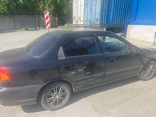 2008 Kia Spectra I Рестайлинг 2, чёрный, 230000 рублей, вид 2