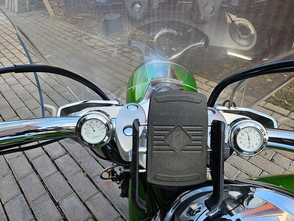 2009 Yamaha XVS950, зелёный, 500000 рублей - вид 1
