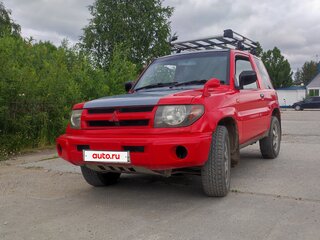 1998 Mitsubishi Pajero iO, красный, 420000 рублей, вид 1