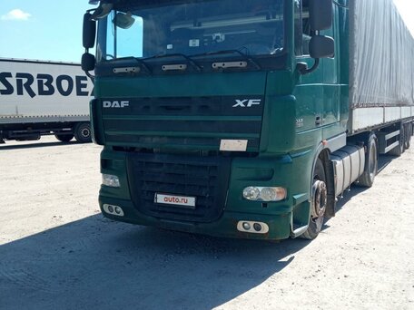 2008 DAF XF 105, зелёный, 1586371 рублей, вид 2