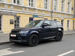 2018 Land Rover Range Rover Sport II Рестайлинг, синий, 4389000 рублей, вид 2