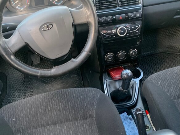 2014 Lada (ВАЗ) Priora I Рестайлинг, чёрный, 675000 рублей - вид 12
