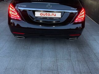 2014 Mercedes-Benz S-Класс 500 Long VI (W222, C217), чёрный, 4500000 рублей, вид 3