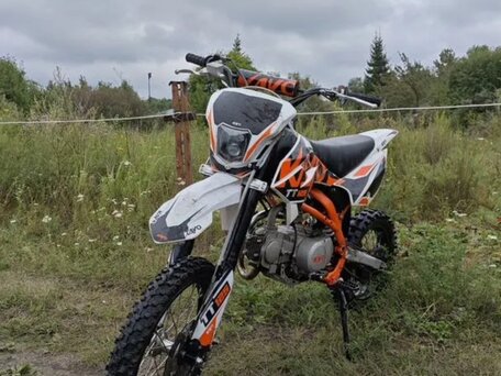 2024 Kayo Basic TT125, оранжевый, 70000 рублей, вид 1