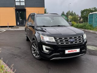 2017 Ford Explorer V Рестайлинг, чёрный, 2600000 рублей, вид 5