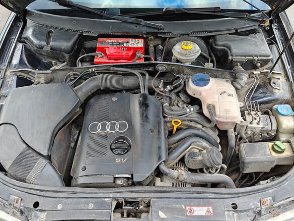 1998 Audi A4 I (B5), чёрный, 250000 рублей - вид 10