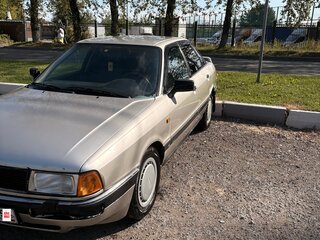 1989 Audi 80 IV (B3), серебристый, 195000 рублей, вид 2