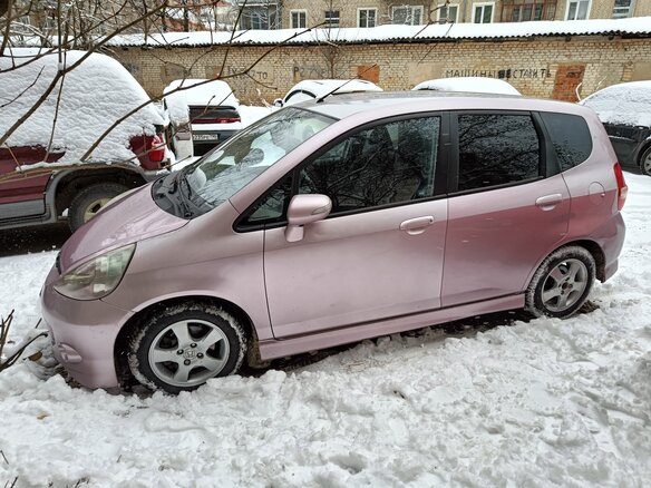 2008 Honda Jazz I Рестайлинг, розовый, 599999 рублей - вид 3