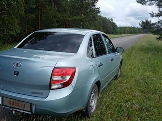 2013 Lada (ВАЗ) Granta I, голубой, 350000 рублей, вид 4