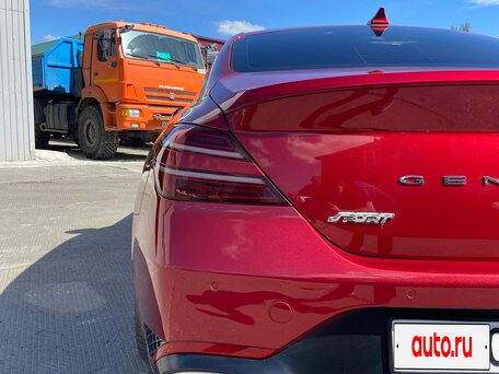 2021 Genesis G70 I Рестайлинг, красный, 3500000 рублей, вид 3