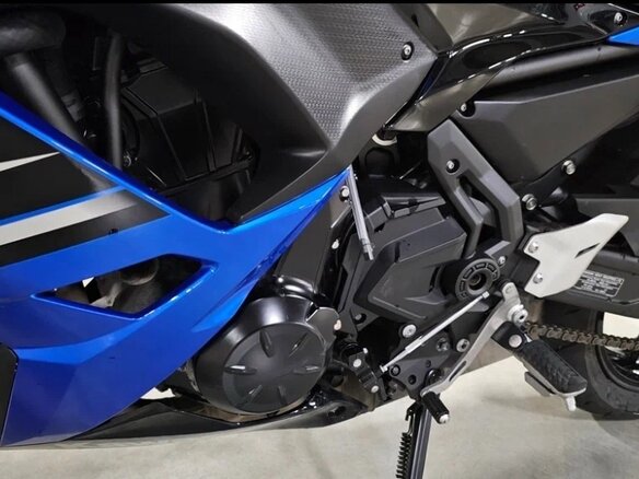 2018 Kawasaki Ninja 650, синий, 875000 рублей - вид 8