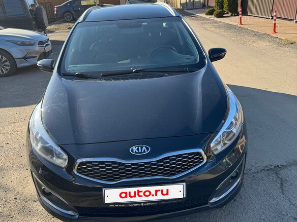 2017 Kia Ceed II Рестайлинг, чёрный, 1250000 рублей - вид 2