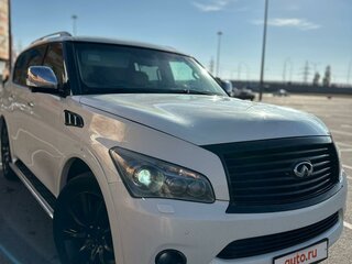 2012 Infiniti QX56 II, белый, 1300000 рублей, вид 2