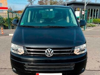 2011 Volkswagen Multivan T5 Рестайлинг, чёрный, 2600000 рублей, вид 2