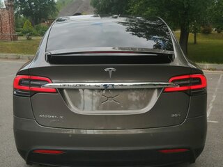 2016 Tesla Model X 90D I, бежевый, 4643557 рублей, вид 4