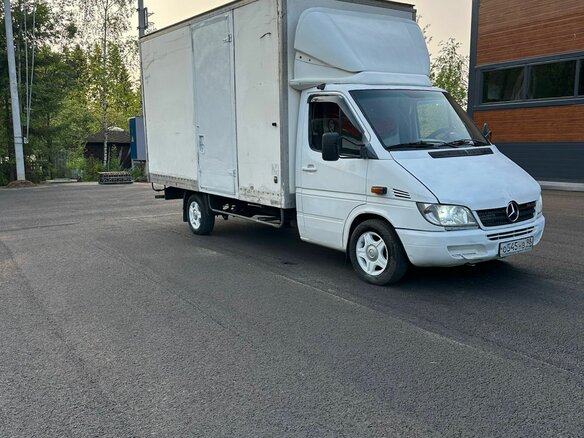 2002 Mercedes-Benz Sprinter, белый, 680000 рублей - вид 4