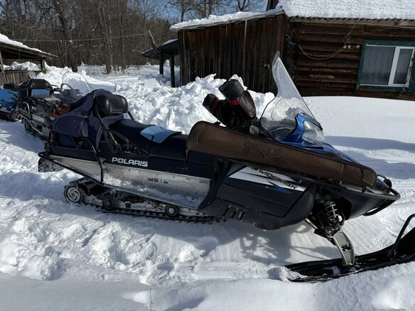 2013 Polaris Widetrak IQ, синий, 900000 рублей - вид 2