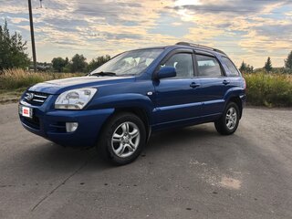 2006 Kia Sportage II, синий, 858000 рублей, вид 1