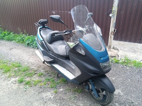 1997 Yamaha Majesty 250, голубой, 70000 рублей, вид 2