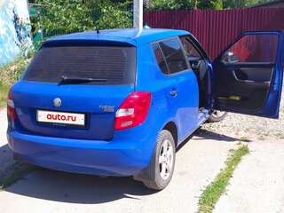 2009 Skoda Fabia II, синий, 350000 рублей, вид 4