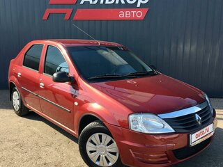 2011 Renault Logan I Рестайлинг, красный, 330000 рублей, вид 2