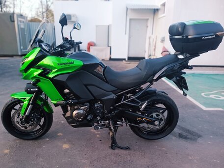 2016 Kawasaki Versys 1000, зелёный, 880000 рублей, вид 4