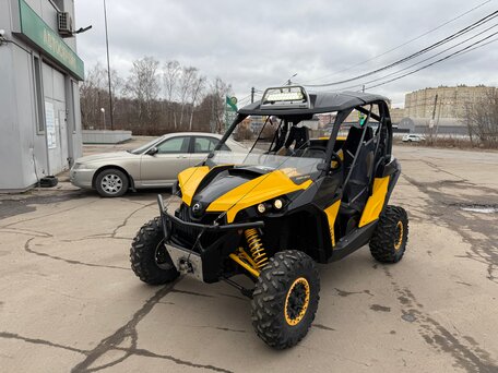 2013 BRP Can-Am Commander 1000R, жёлтый, 1150000 рублей, вид 2