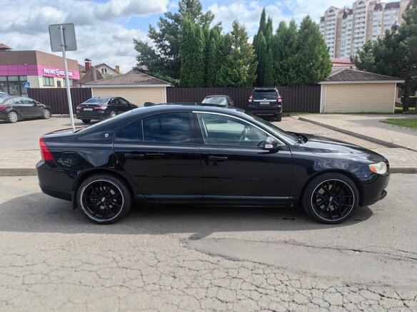 2008 Volvo S80 II, чёрный - вид 2